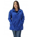 Parka Jaqueta Butu Biru Extra Grande Plus Size Feminino - Azul